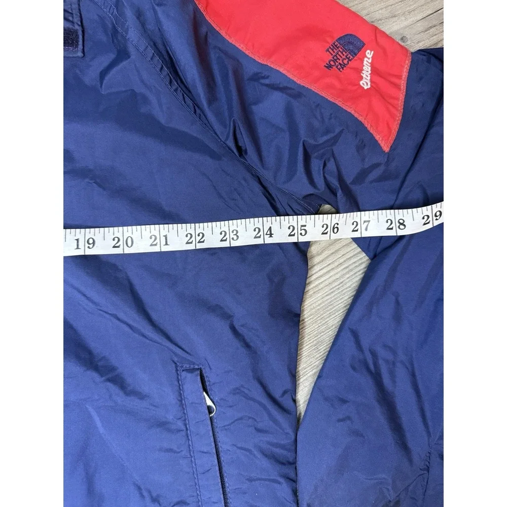Vintage The North Face Extreme Gore-Tex Jacket XL USA Made Hooded Blue Red 90s